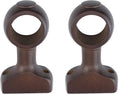 Wood Curtain Rod Holder 2-Pack - Solid Wood Brackets for 1.4in Pole