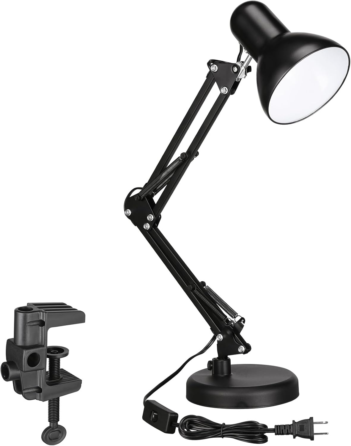 TORCHSTAR Adjustable Metal Desk Lamp - Easy Positioning!