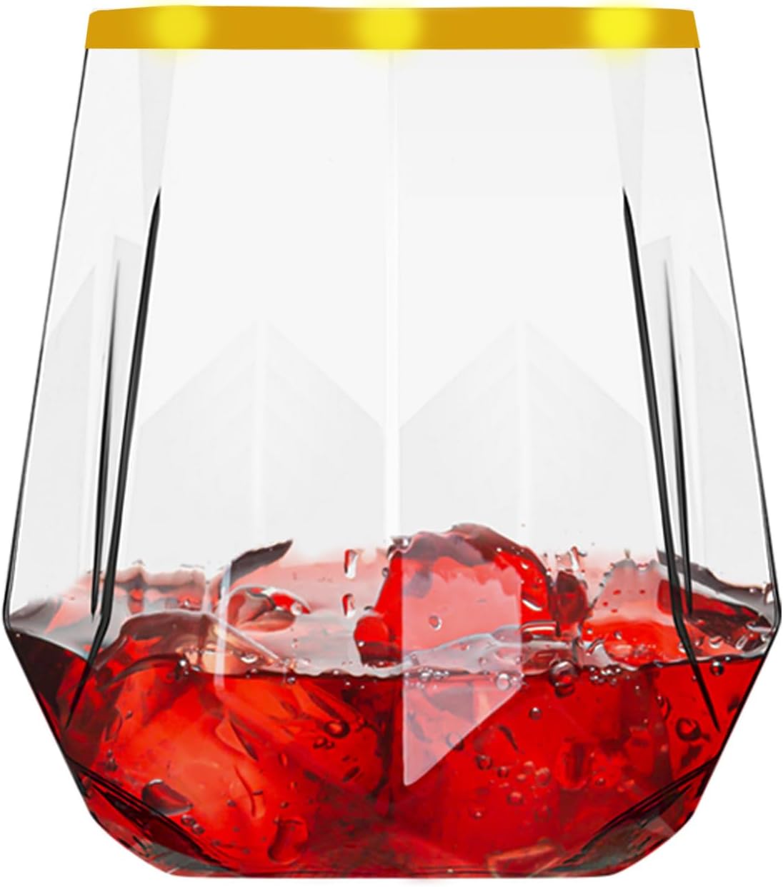 40 Pack Plastic Wine Glasses for Any Occasion, 12Oz Size