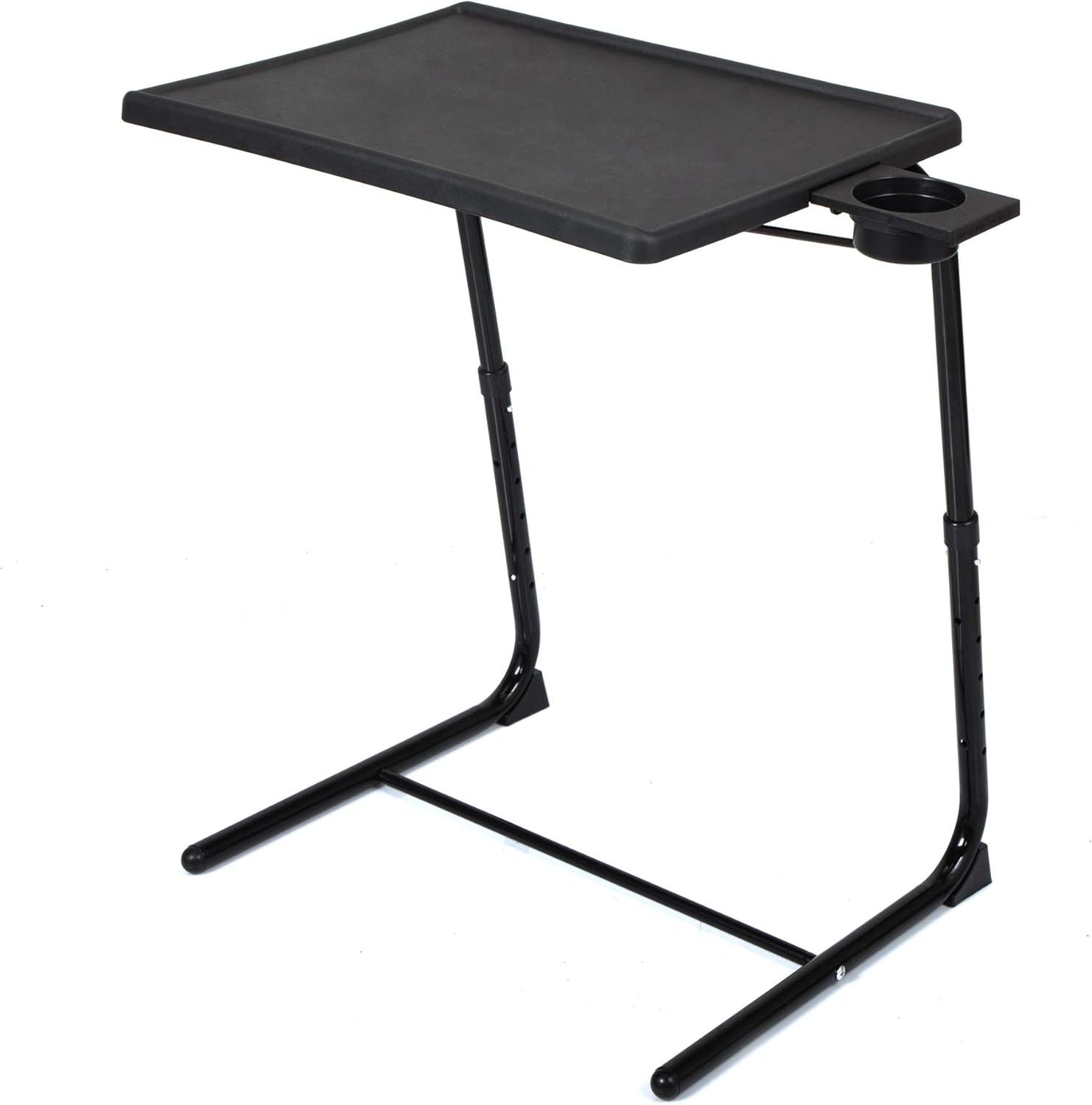 Adjustable Folding TV Tray - 6 Heights, 3 Angles - JAXPETY
