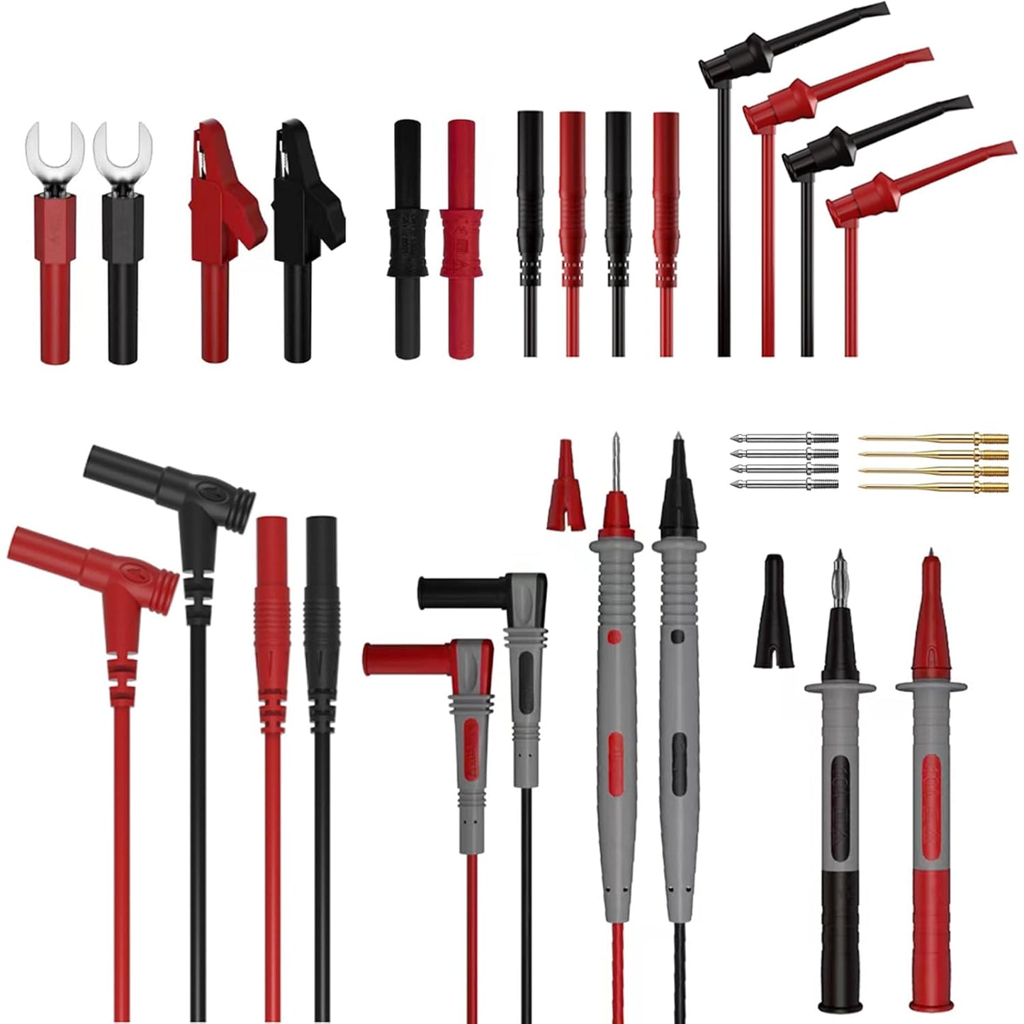 29PCS Multimeter Test Leads Kit for Accurate Electrical Testing