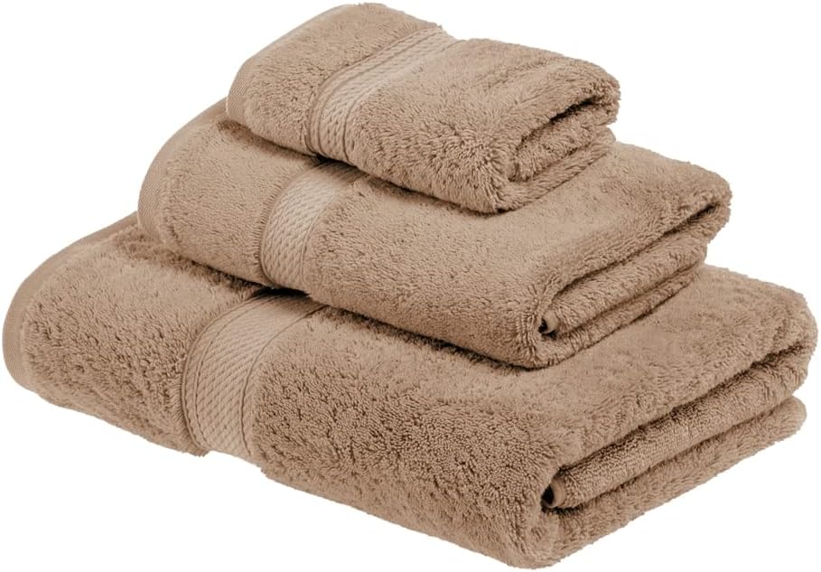 Superior Egyptian Cotton Pile Towel Set for Luxurious Comfort
