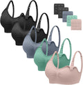Angelhood Nursing Bra 5 Pack Womens Maternity (Style H489)