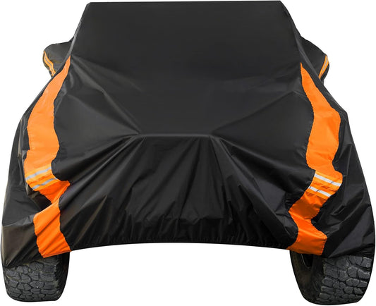 Waterproof Jeep Wrangler Cover for 2 Door All Weather Protection