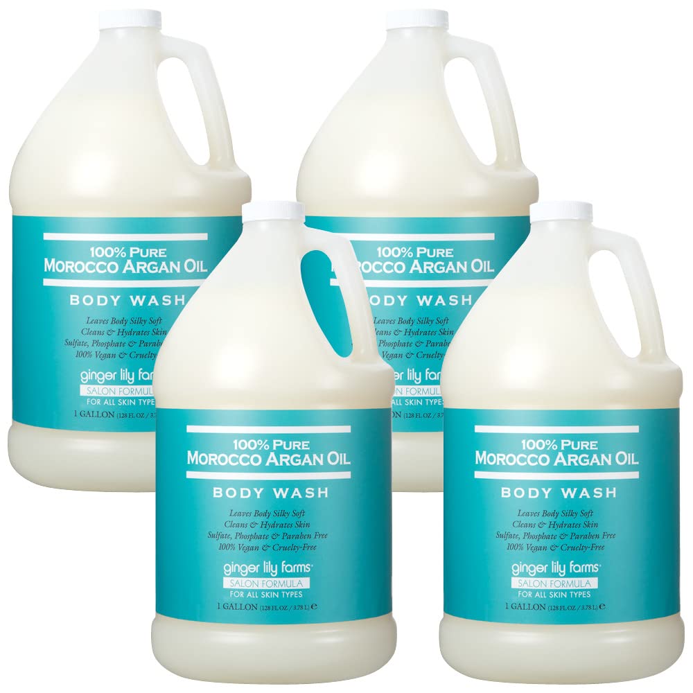 Ginger Lily Farms Argan Oil Body Wash for All Skin Types
