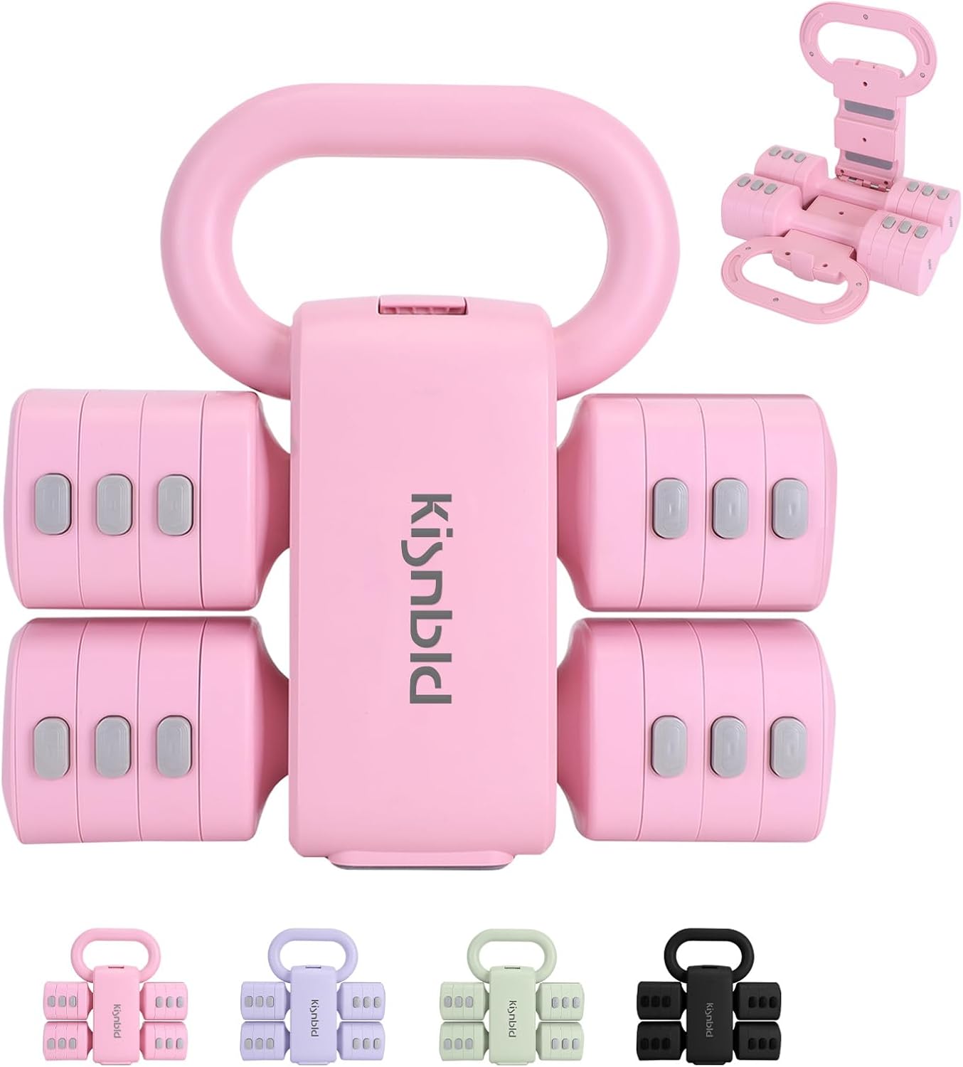 Adjustable Dumbbell Set of 2 for Home Gym & Outdoor Training