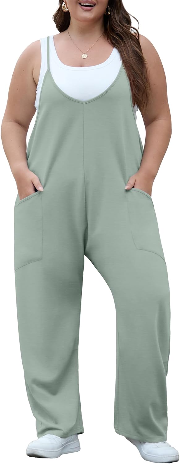 Plus Size Jumpsuit for Women by OLRIK - Stylish & Comfortable