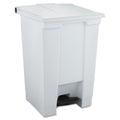 Rubbermaid Step-On Trash Can 12-Gallon for Hands-Free Use