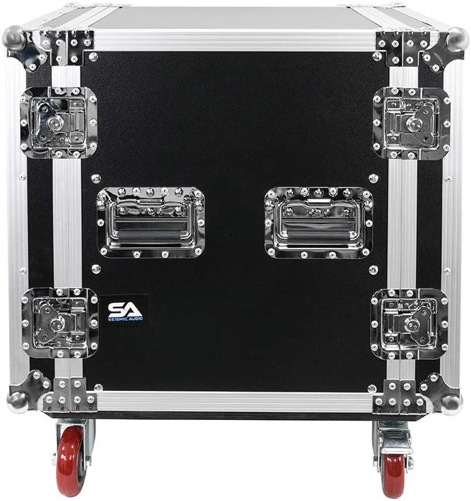 Seismic Audio 12 Space Pro Audio DJ Road Rack Case Review