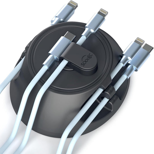 Strong Magnet Cord Holder Set - Organize Cables Easily