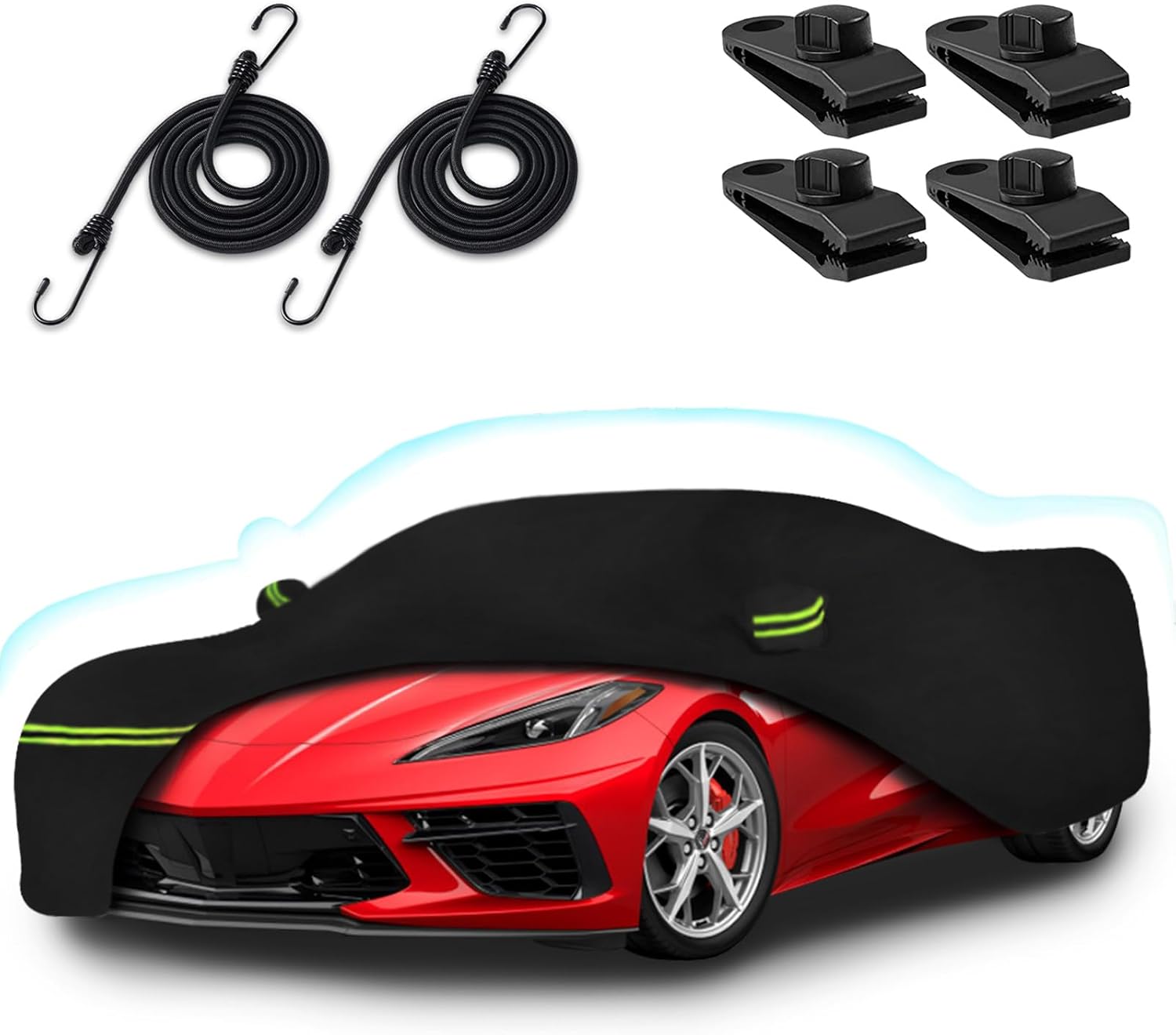 Heavy Duty Waterproof Car Cover for 2020-2025 Chevy Corvette C8