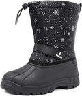 EQUICK Boys Girls Winter Boots Waterproof Lightweight Kid