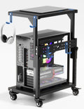 Computer Tower Stand 6-Level Height Adjustable PC Stand - Mobile