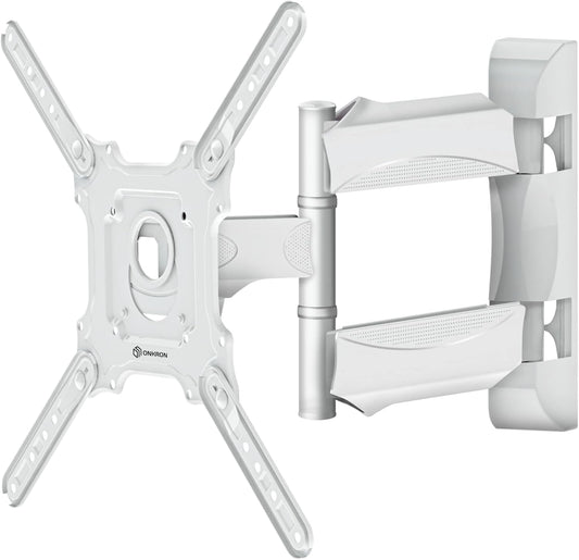 ONKRON Full Motion TV Wall Mount - Space-Saving Swivel & Tilt