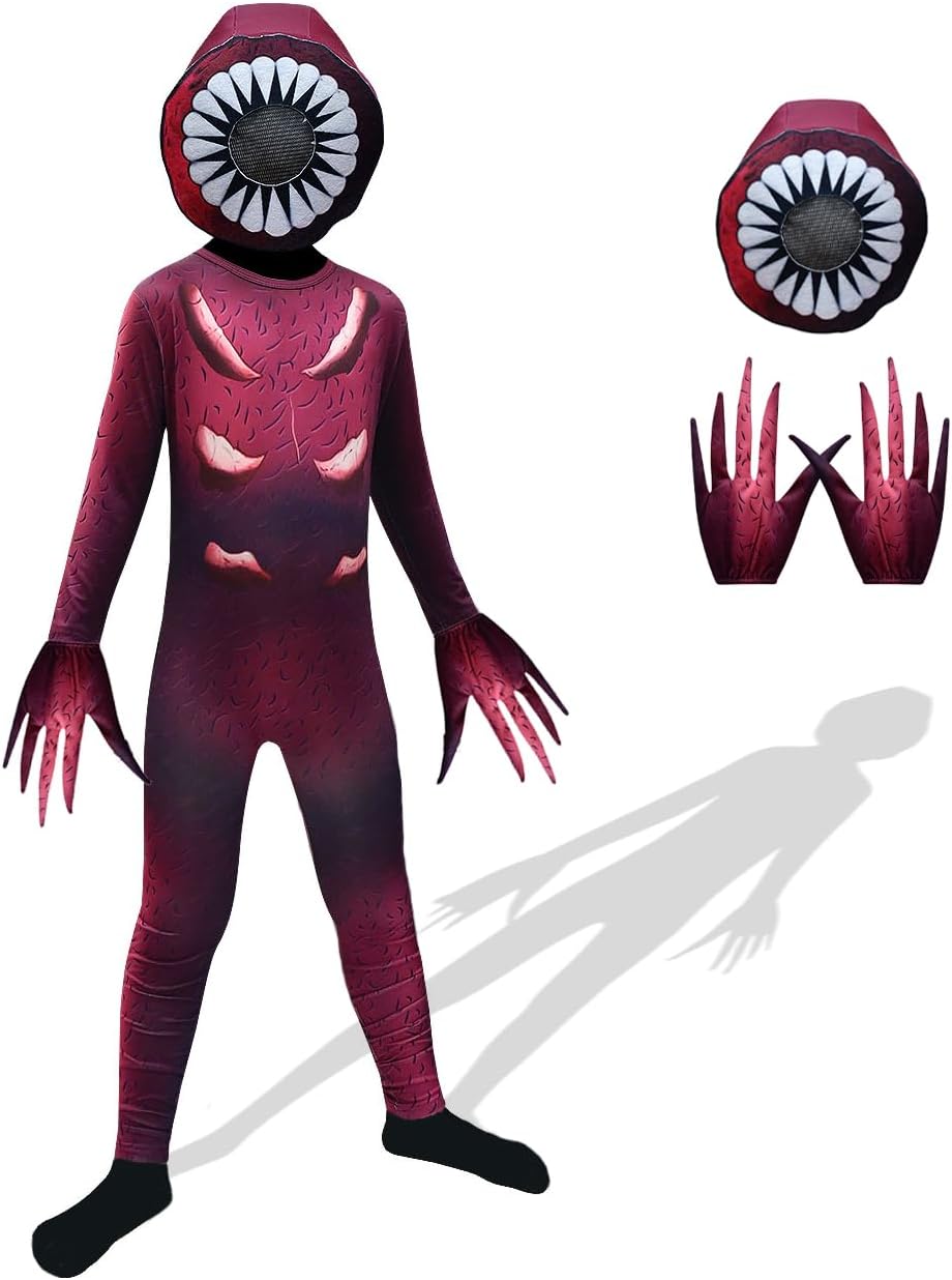 Monster Jumpsuit Horror Game Scary Bodysuit for Halloween Fun