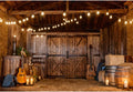 West Farm Barn Backdrop 10x8ft Rustic Photo Background