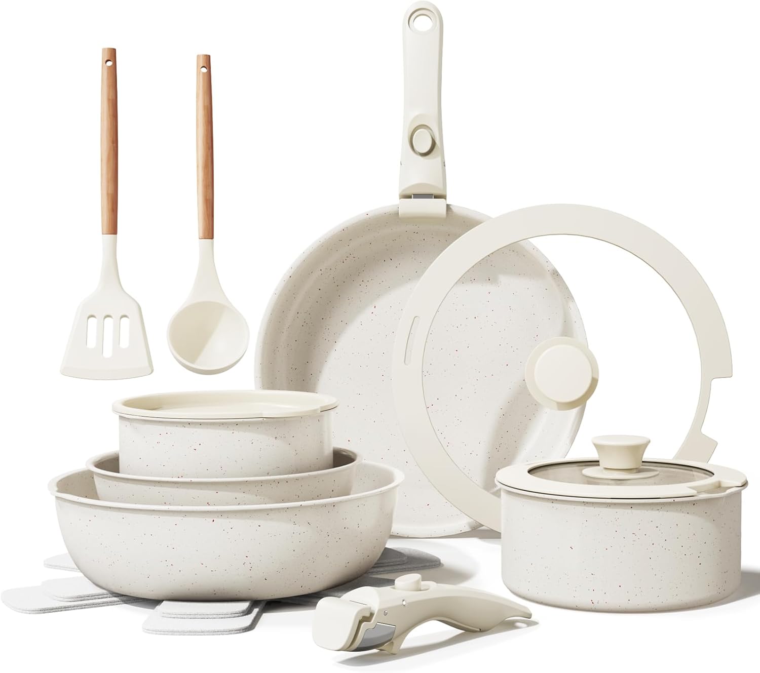 Ceramic Nonstick Cookware Set for Healthy Cooking Needs