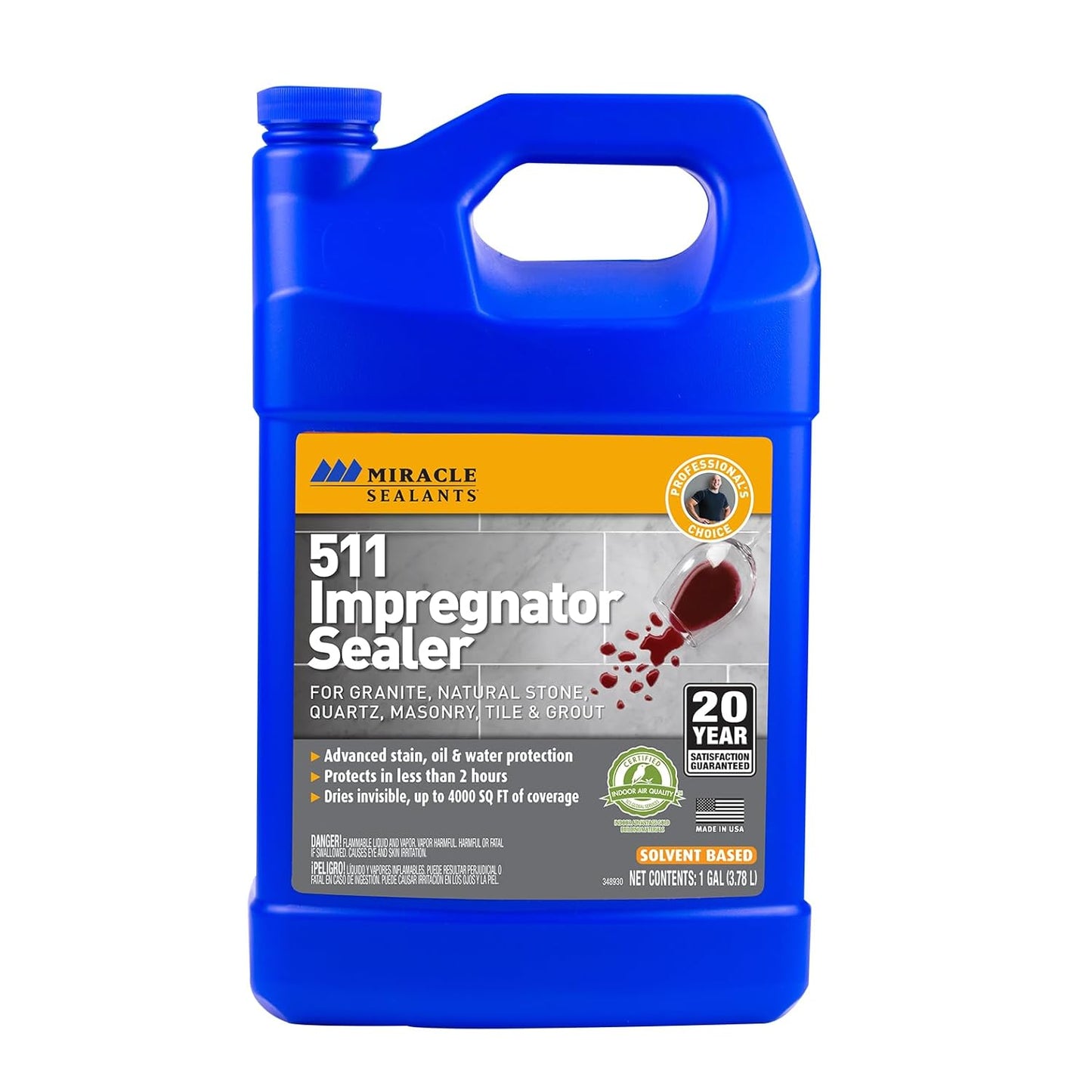 Miracle Sealants 511 Impregnator Sealer for Countertops & Tile