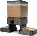 Automatic Cat Feeder for 2 Cats - 5L Timed Dual-Bowl Dispenser
