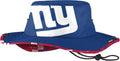 NFL Team Logo Cropped Bucket Hat for Outdoor Sports and Sun Protection