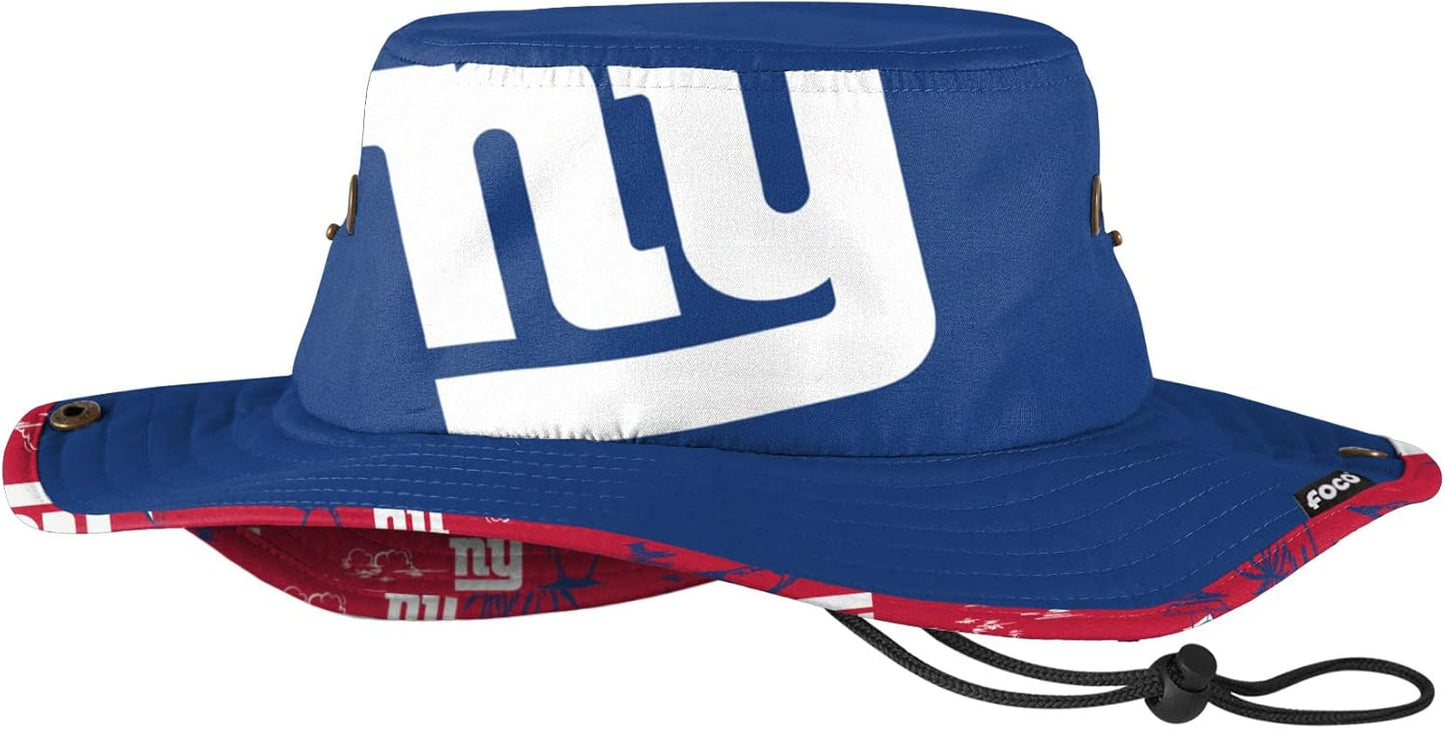 NFL Team Cropped Big Logo Sport Outdoor Sun Bucket Hat Review