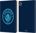 Manchester City Electric Blue Badge Leather Wallet Case for iPad Pro