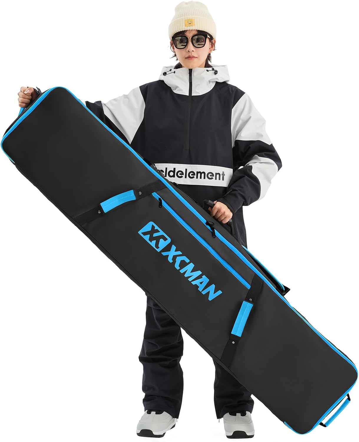 XCMAN Air Travel Snowboard Bag - Padded Waterproof Protection