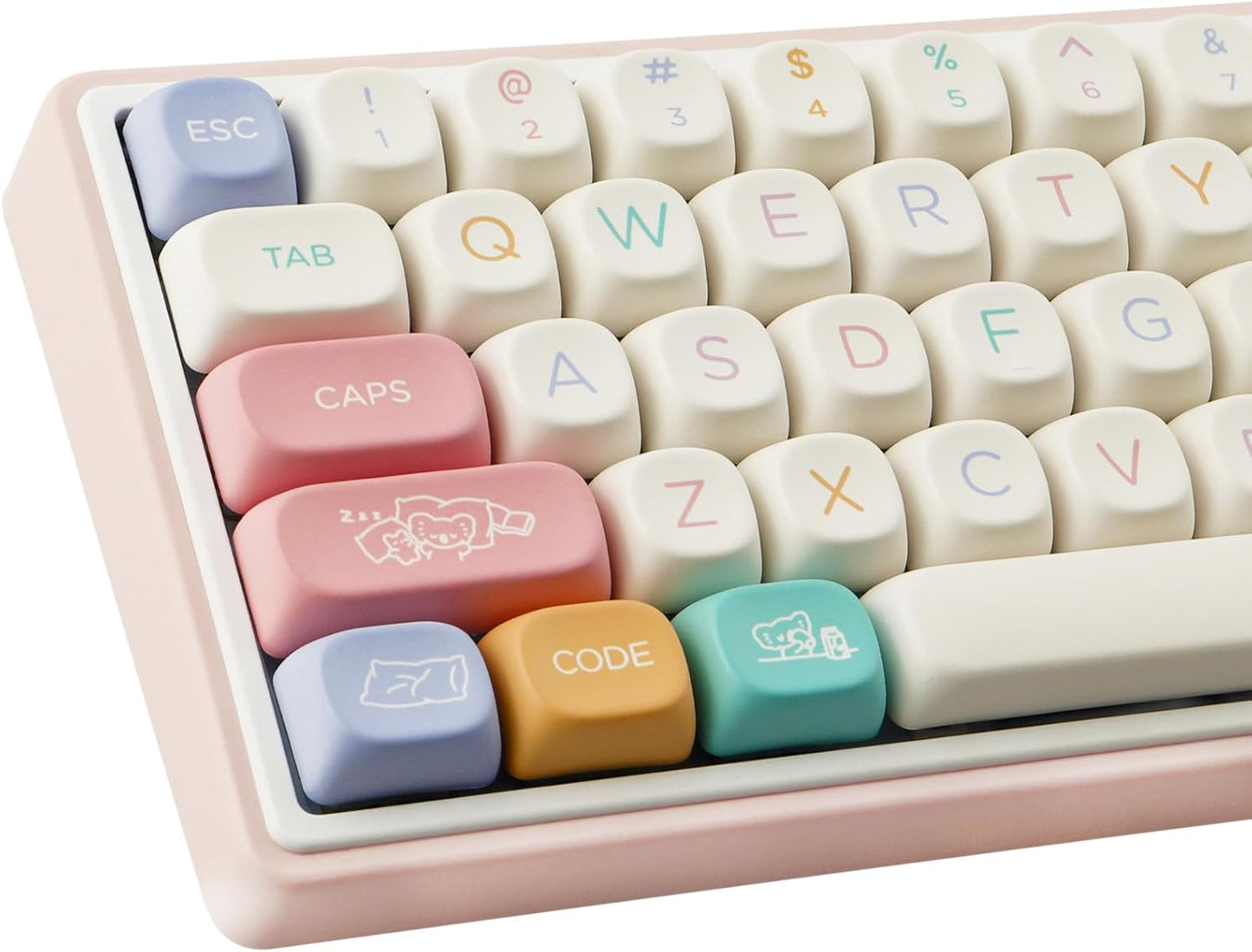 Tsungup Cute MOA Profile Keycaps Set for Mechanical Keyboards