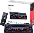 Sony DSX-A410BT Single Din Bluetooth Car Stereo - Dual Phone