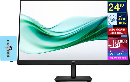 HP 24 FHD VA Monitor with Flicker Free Technology and HDMI