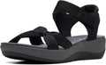 Clarks Women's Ankle Strap Sandal - Lightweight Comfort for All-Day