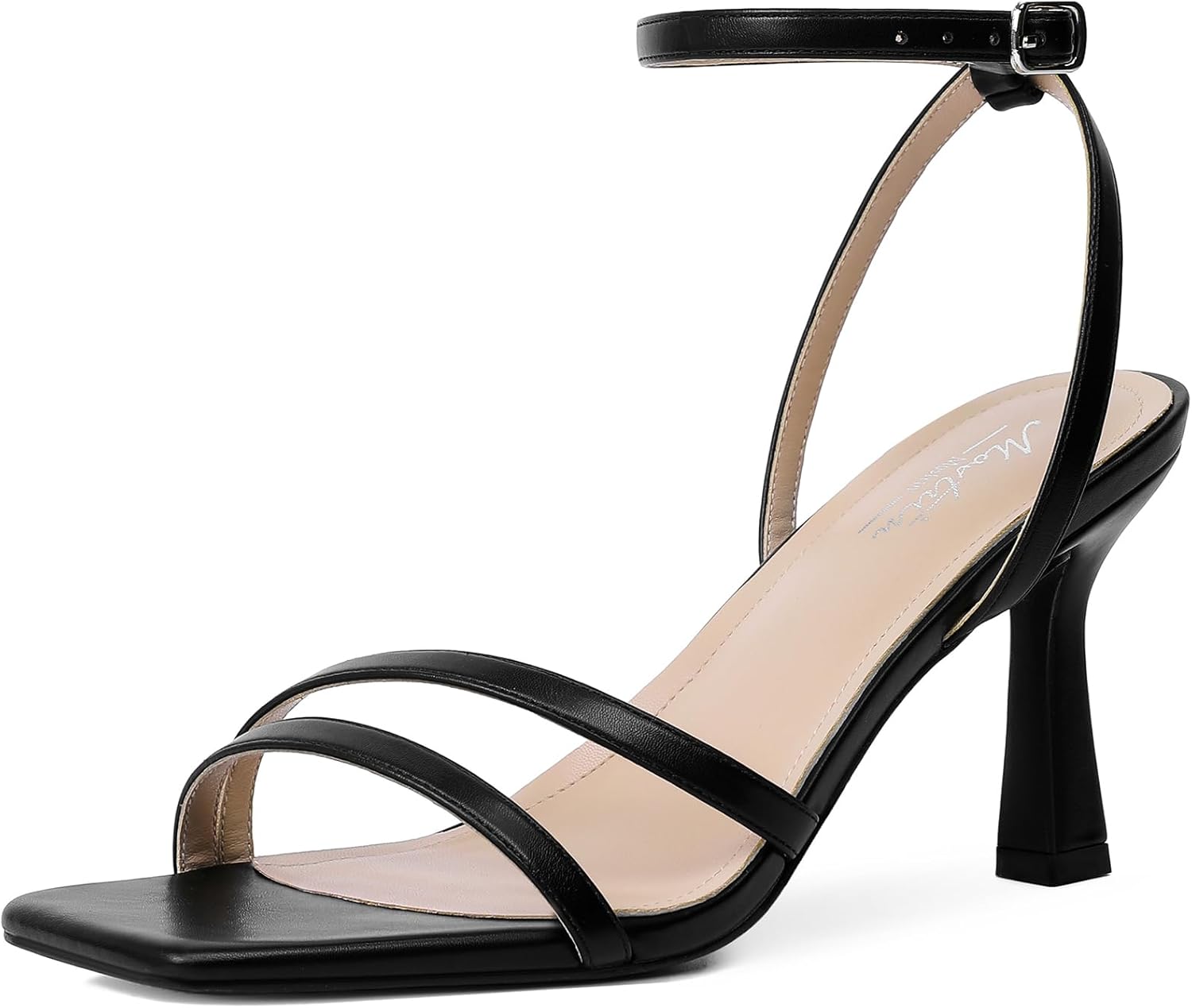 Mostrin Womens Sandals Strappy Heels for Elegant Occasions