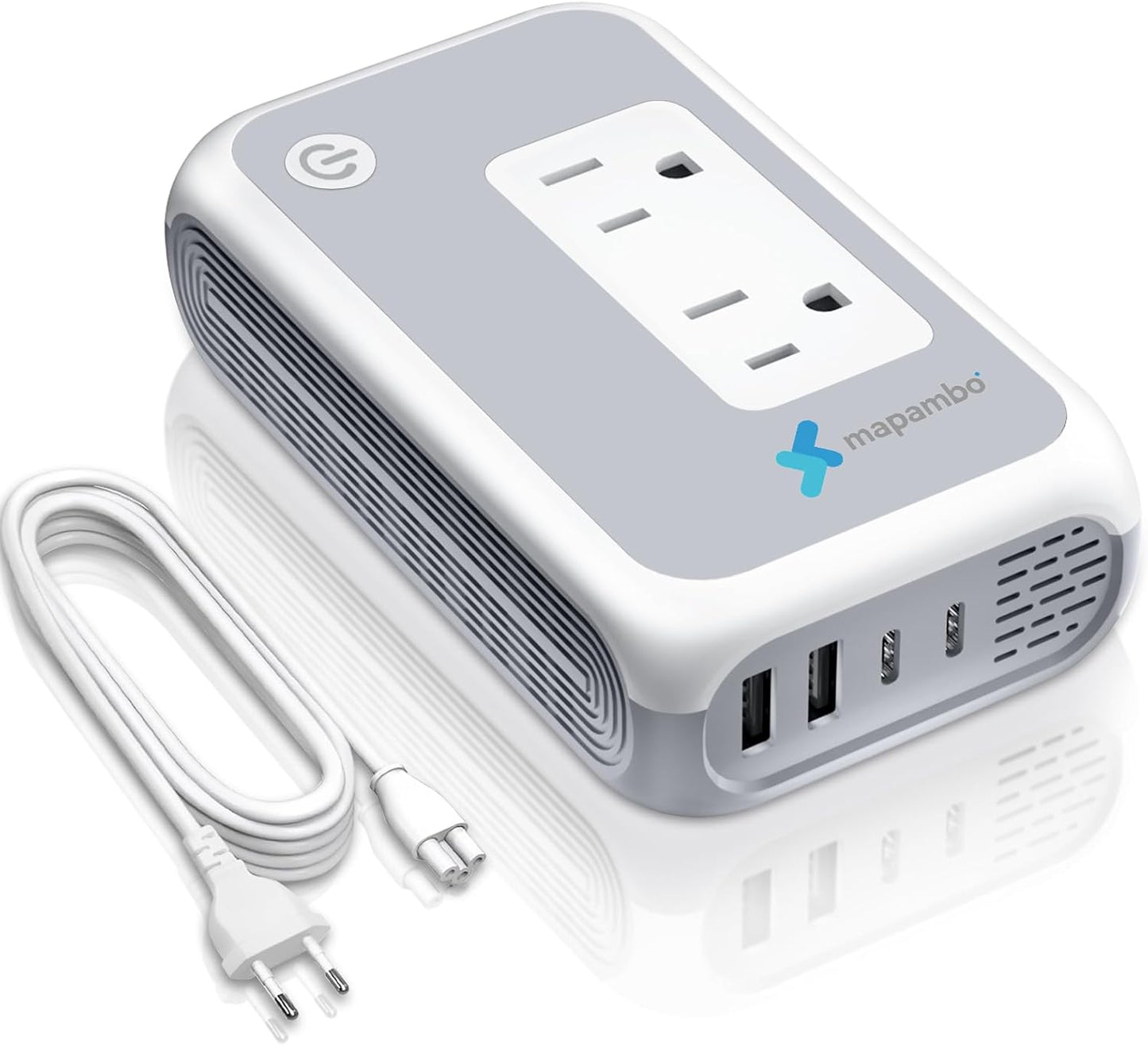 220V to 110V Voltage Converter for European Travel Essentials