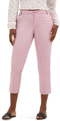 Lee Womens Wrinkle Free 23ft Capri Pant - Comfortable All-Day Fit