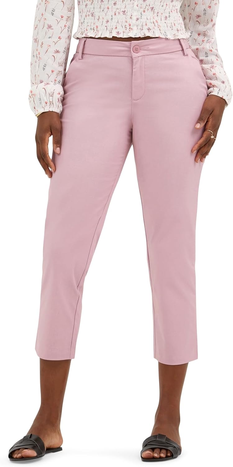 Lee Womens Wrinkle Free Capri Pant for Effortless Style