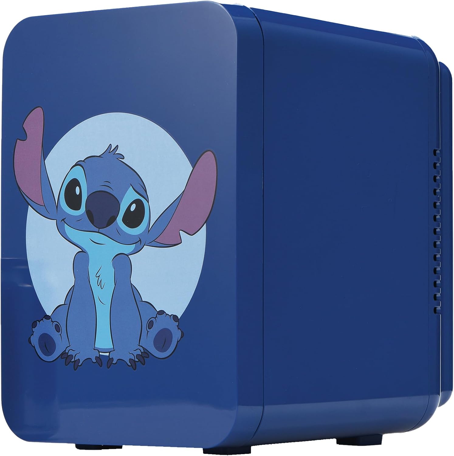Disney Stitch Mini Fridge: 4L Portable Cooler for Snacks