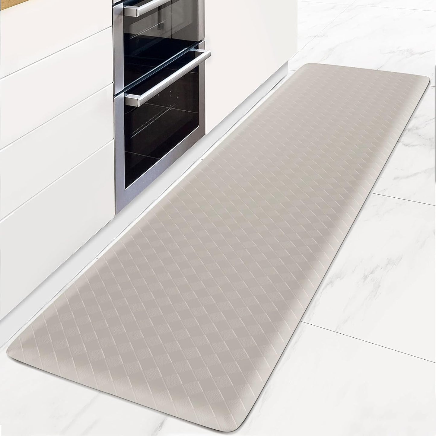 HappyTrends Anti-Fatigue Kitchen Floor Mat for Comfort and Safety