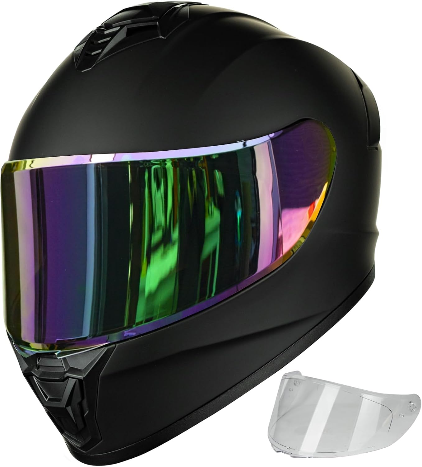 Motorcycle Helmets for Adult Men Women Full Face Lightweight Safety