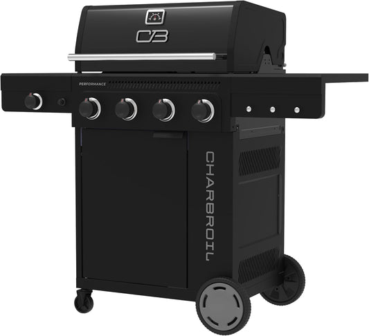 Charbroil Performance Series 4-Burner Gas Grill with Side Burner