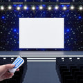 LED Stage Starry Sky Cloth Backdrop 20ft x 10ft - DMX Control