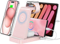 Wireless Charger for iPhone 5-in-1 Charging Station - Clean Desk