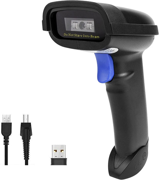 NETUM Bluetooth Barcode Scanner with Wired and Wireless Options