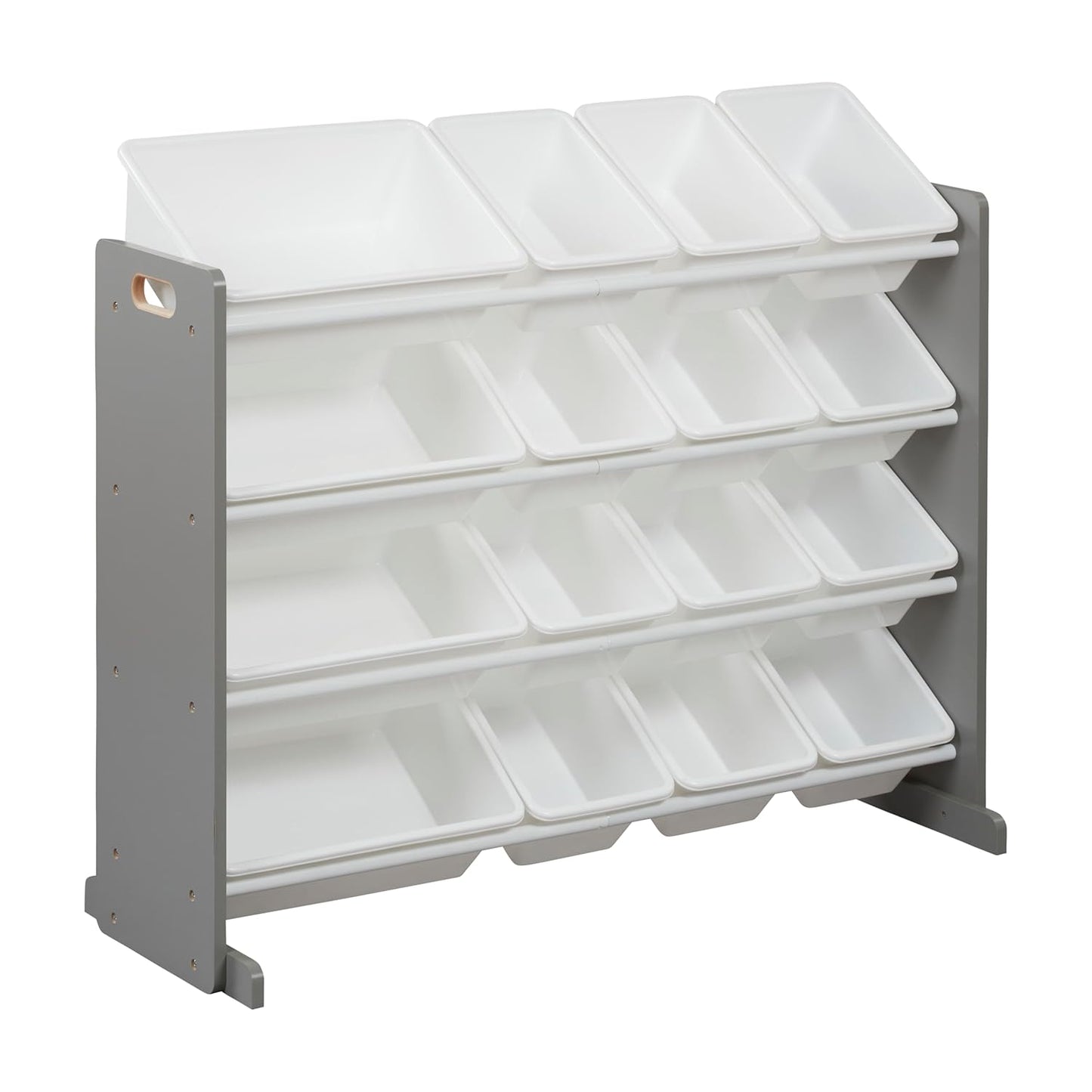 ECR4Kids 4-Tier Organizer with 16 Bins for Toy Storage