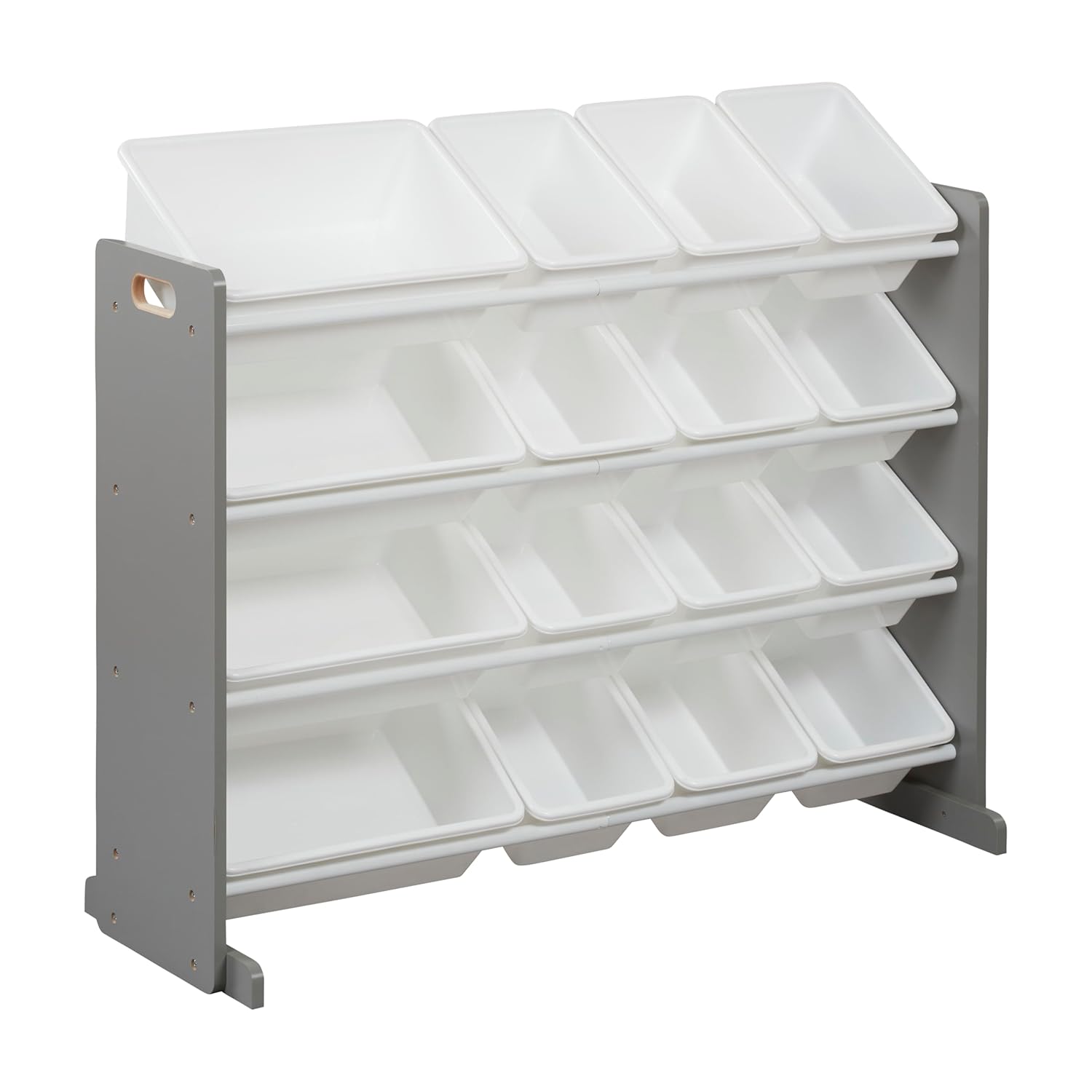 ECR4Kids 4-Tier Organizer with 16 Bins for Toy Storage