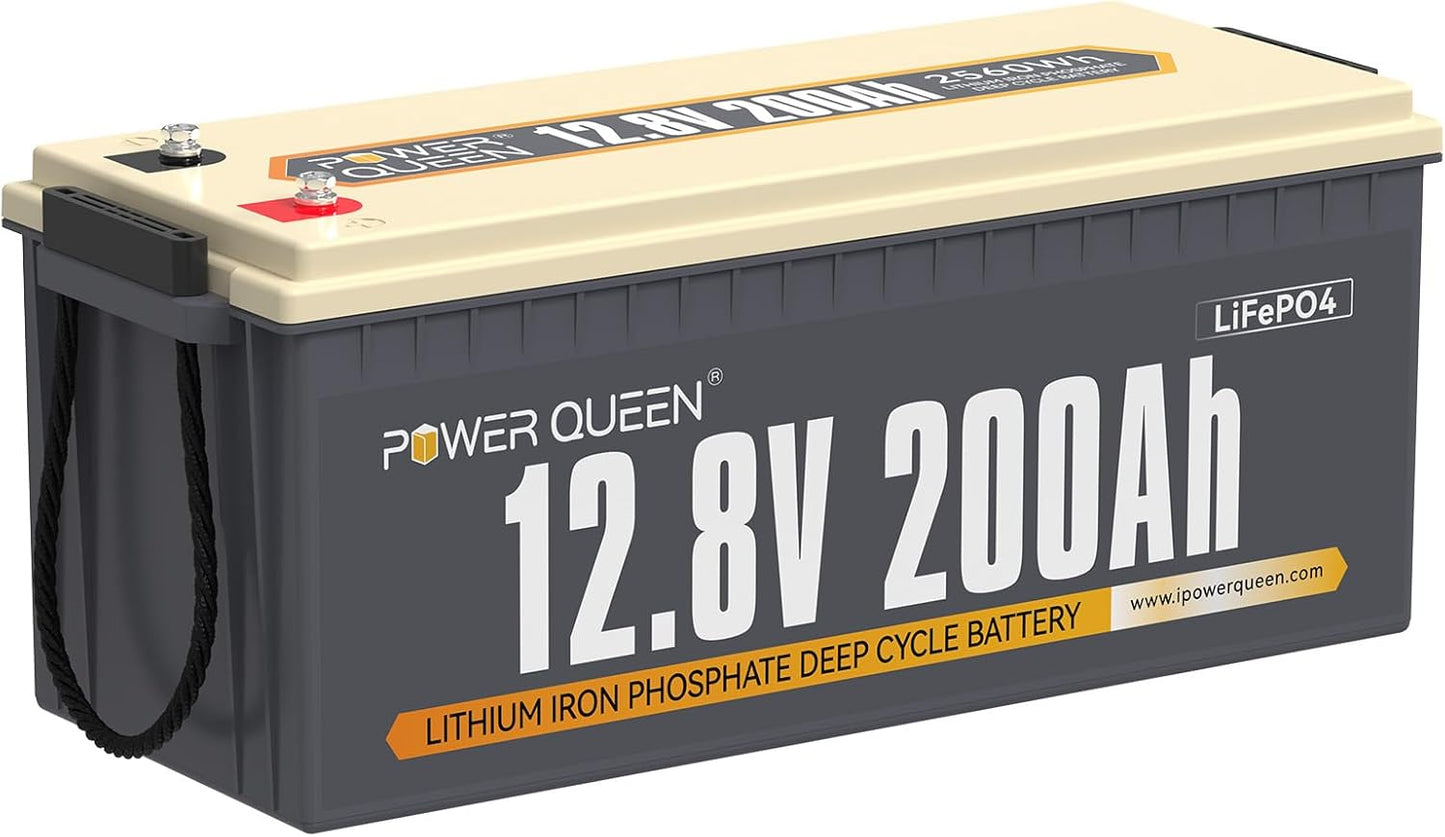 Ultra-Durable 12V 200Ah Lithium Battery for Power Queen