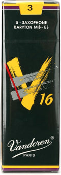 Vandoren SR743 Baritone Sax V16 Reeds Strength 3 - Box of 5