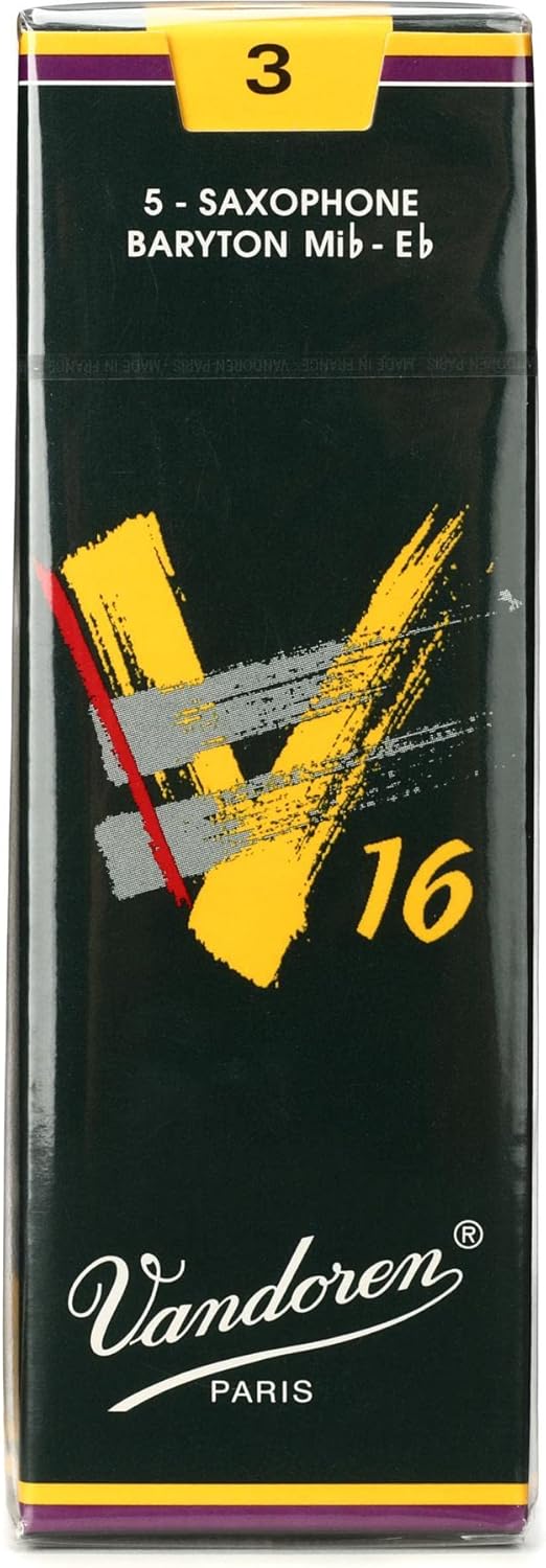 Vandoren SR743 Baritone Sax V16 Reeds Strength 3 for Musicians