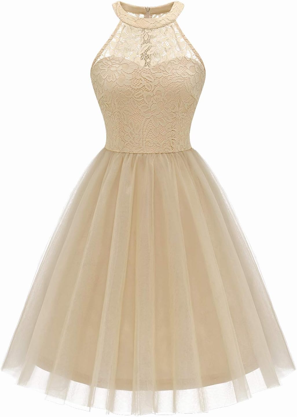 Dressystar Women's Short Halter Cocktail Party Dress for Elegance