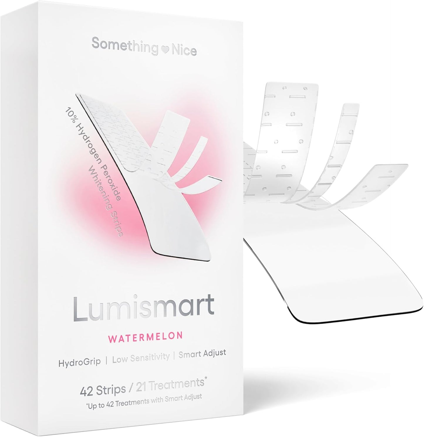 Lumismart Whitening Strips for Sensitive Teeth - 42 Treatments