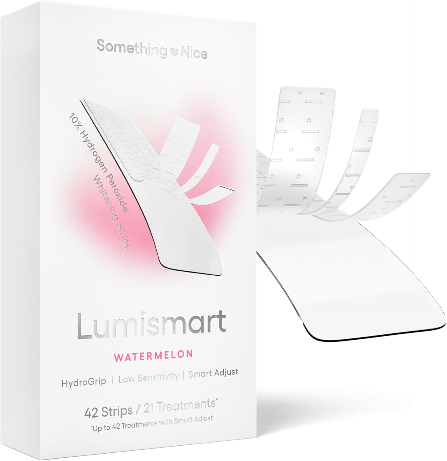 Lumismart Whitening Strips for Sensitive Teeth - 42 Treatments